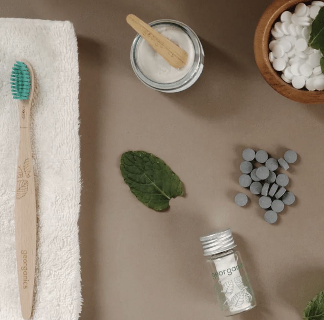 Georganics organic oral care, zero-waste, UK
